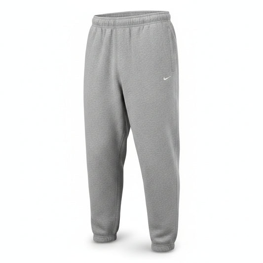 Nike Grey Fleece Jogger Sweatpants, Men