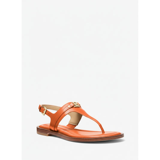 Michael Kors Orange T-Strap Thong Sandal (40S5MAFS4L-ORANGE-PUNCH) Women