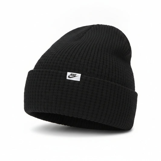 Nike Ribbed Knit Beanie Black, Unisex
