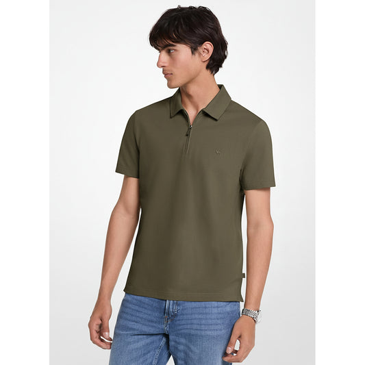 Michael Kors Olive Green Polo Shirt (CS552HOHFK-SAFARI) Men