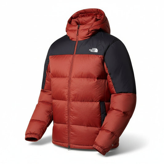 The North Face Red Black Puffer Jacket, Men