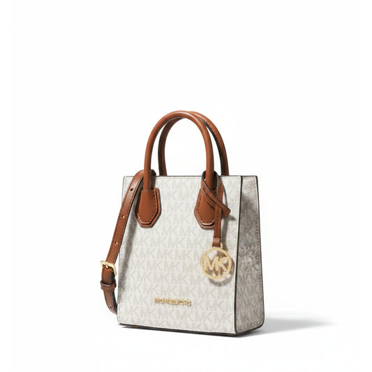 Michael Kors Signature Crossbody Bag Vanilla (35T1GM9C0I-VANILLA) Women