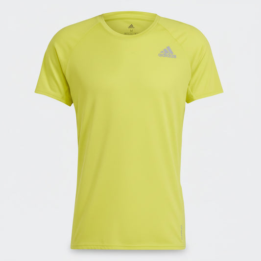 Adidas Runner Performance T-Shirt Yellow, Men