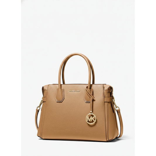 Michael Kors Mercer Satchel Handbag Camel, Women