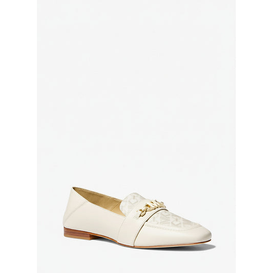 Michael Kors Chain Detail Loafers Vanilla (40H3TFFP2L-VANILLA) Women
