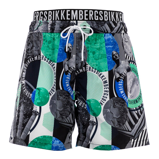 Bikkembergs Shorts Crazy Bubbles (BKK1MBM15-BLACK) Men