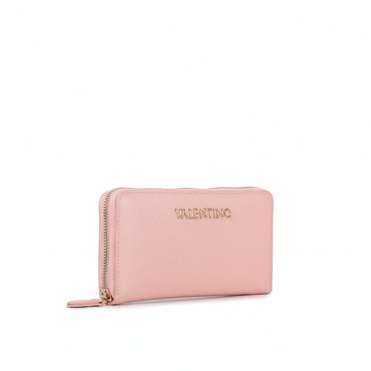 Mario Valentino Pink Zip Around Wallet (VPS1R4155G-030) Women