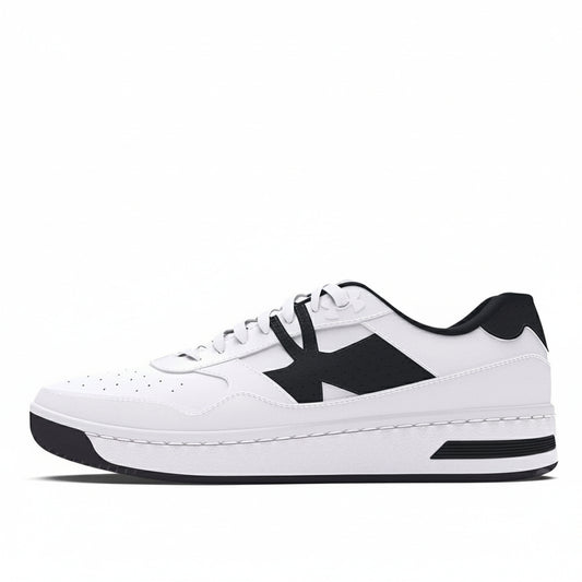 Under Armour Court 96 Basketball Sneakers White Black (3028633-101) Men