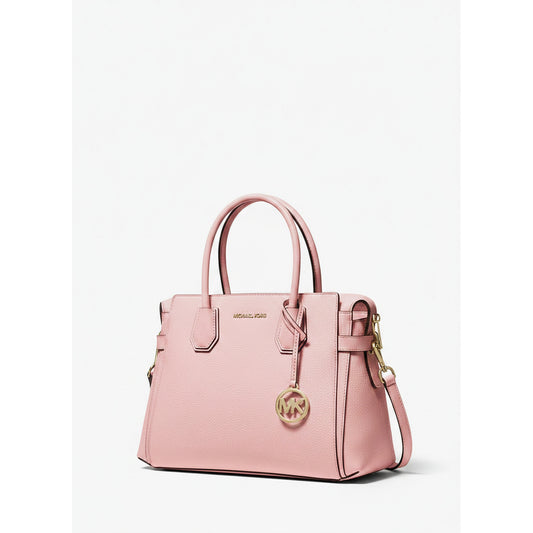 Michael Kors Pink Leather Satchel Handbag, Women