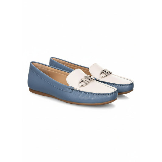 Michael Kors Two-Tone Chain Loafers Blue (49R4RDFP1L-DENIM) Women