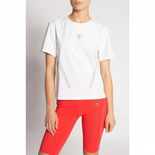 Adidas Short Sleeve T-shirts aSMC TPR L TEE (GT6869-WHITE) Women
