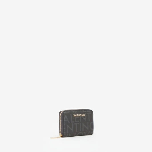 Mario Valentino Black Logo Wallet Small (VPS9IS137-001) Women