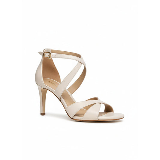 Michael Kors Strappy High Heel Sandals Cream (40S3KSMS1L-LT-CREAM) Women