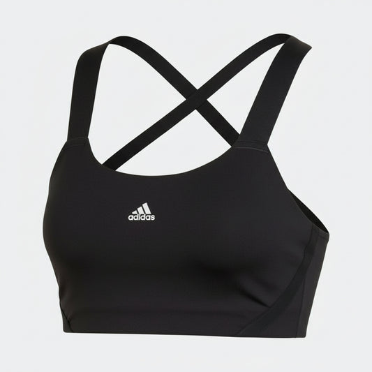 Adidas Bra TLRDIM HS STRAP (HK2218-BLACK_WHITE) Women