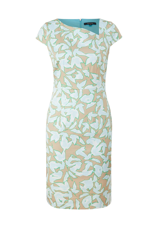 comma Kleid aus Baumwollsatin (CO121C1D5-B11) Women