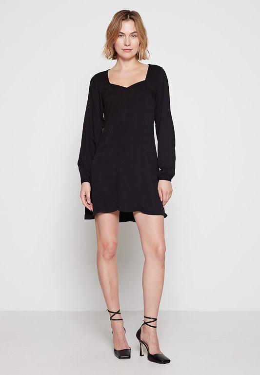 ONLASTA LIFE VIS L/S LUCCA DRESS PTM Women