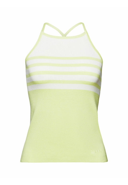 Esprit Gestreiftes Top mit Bindedetail hinten Women