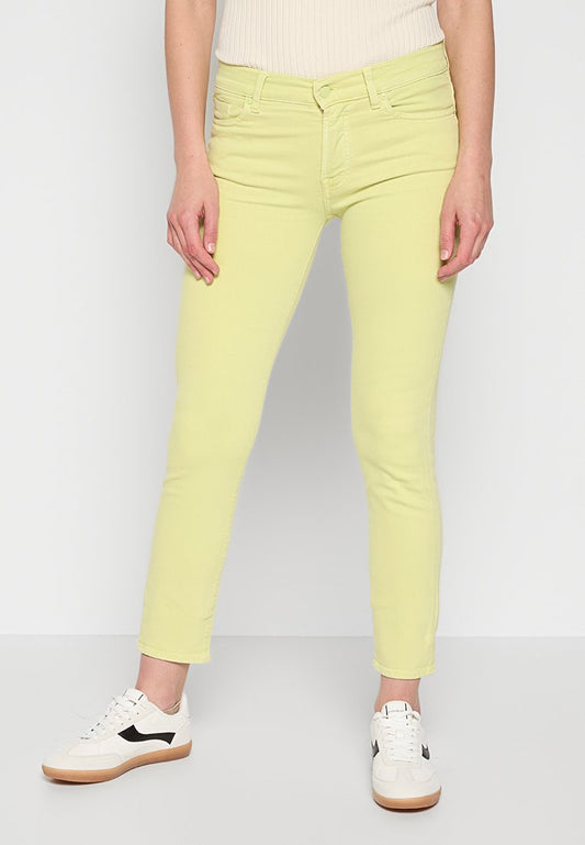 7 for all mankind ROXANNE ANKLE Colored Stretch Yellow (7F121A070-E11) Women