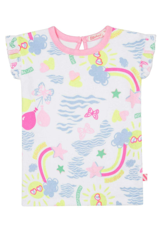 Billieblush Dress en éponge White (BH523G06G-A11) Kids