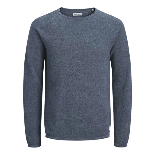 Jack & Jones Essential Hill Knit Crew Neck Sweater (12157321-BLUEMIRAGE) Men