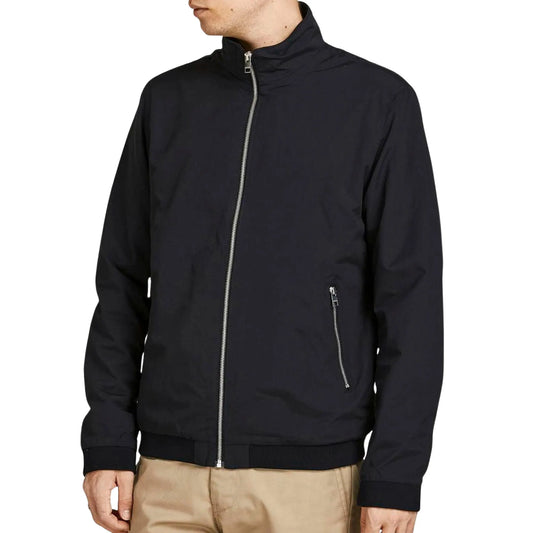 Jack & Jones Rush Harrington Bomber Jacket (12204277-BLACK) Men