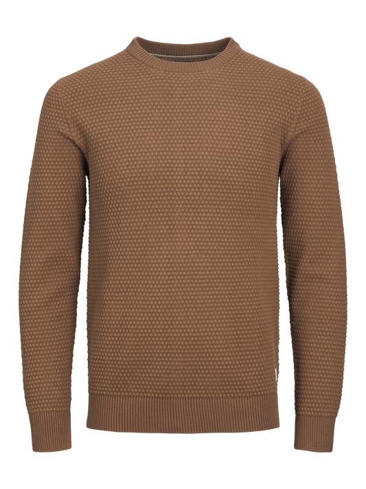 Jack & Jones Essentials JJEATLAS KNIT CREW NECK NOOS Mood Indigo (12212816-Mood Indigo) Men