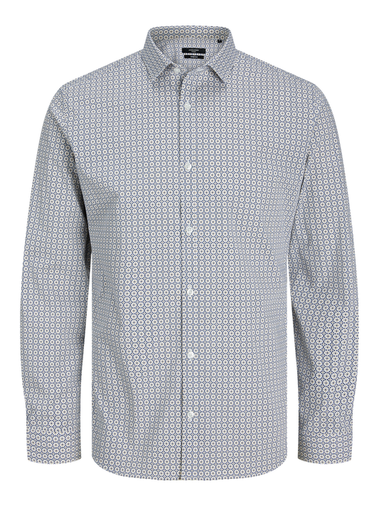 Jack & Jones Premium JPRBLABLACKPOOL STRETCH SHIRT LS SS24 SN Night Sky (12251125-Night Sky) Men