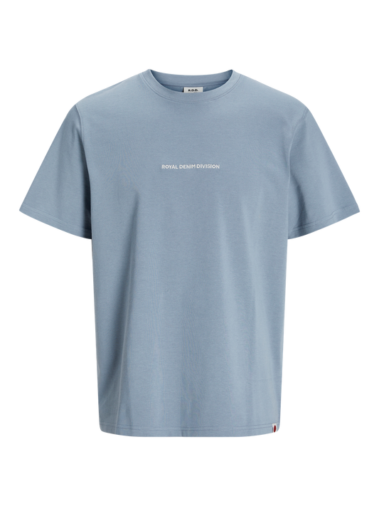 R.D.D. Royal Denim Division RDDGUS TEE S/S CREW NECK SN Greige (12253392-Greige) Men