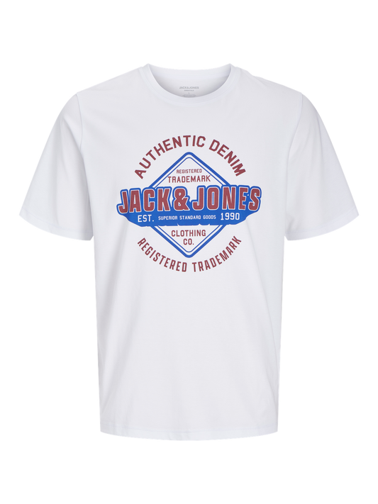 Jack & Jones Essentials JJELOGO TEE SS O-NECK 2 COL SS25 SN (12268267) Men