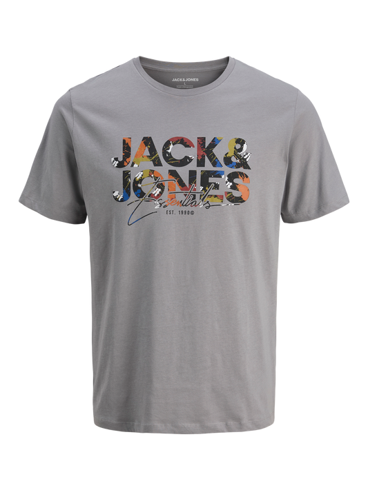 Jack & Jones JJGEPLAS TEE SS CREW NECK LN Iceberg Green (12278523-Iceberg Green) Men