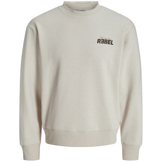 JJ Rebel Crew Neck Sweater (12279417-MOONBEAM) Men