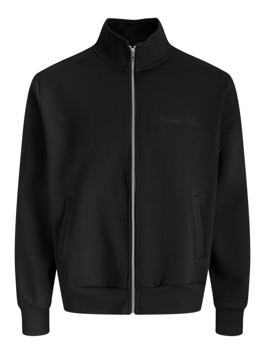 Jack & Jones Originals JORGEN SWEAT ZIP HIGH NECK SS25 Mocha Meringue (12286677-Mocha Meringue) Men