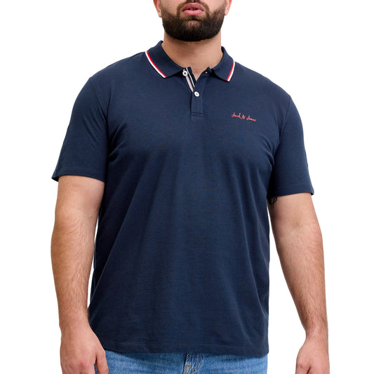 Jack & Jones Blaze Polo (plussize) (12289706-NAVYBLAZER) Men