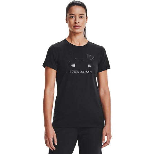 UA LOGO SS (1356305-002) Women