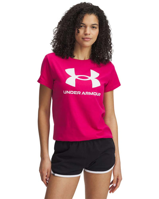 UA LOGO SS (1356305-681) Women