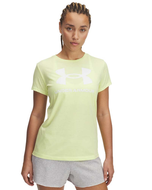 UA LOGO SS (1356305-727) Women