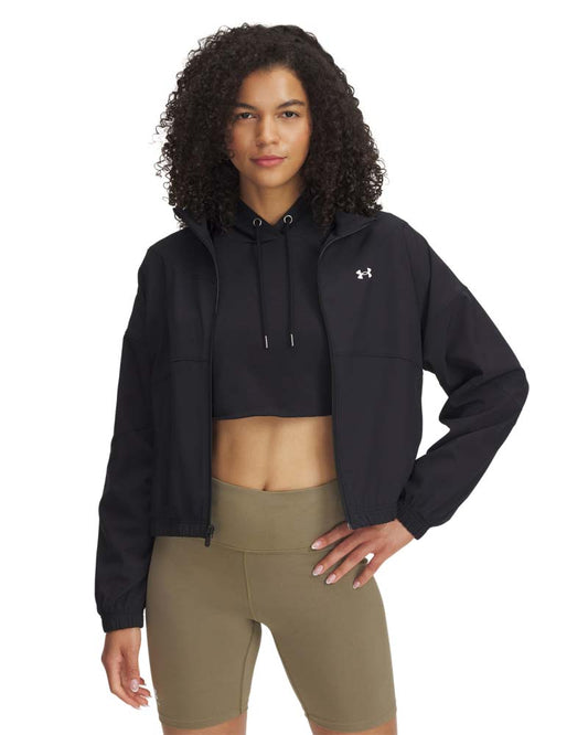 UA RIVAL WOVEN JACKET (1389631-001) Women