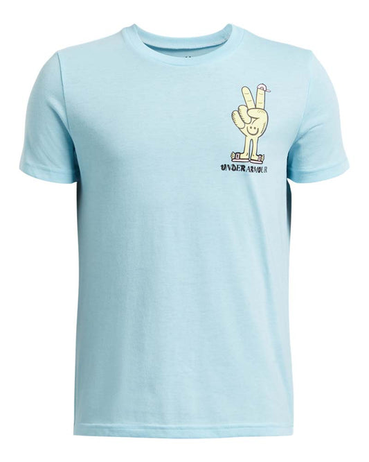 UA B PEACE LOVE UA SS (1390009-494) Kids