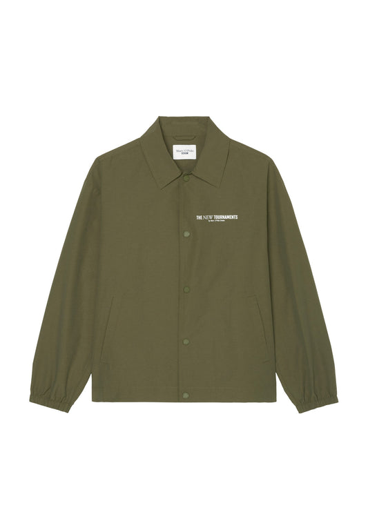 Marc O'Polo DENIM Jacket relaxed with sportivem Rücken Print Green (OP522T02T-M11) Men