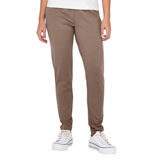 Only Poptrash Life Easy Pants (15115847-FOSSIL) Women