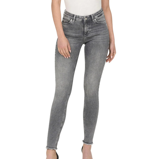 Only Blush Mid Skinny Ankle Jeans (15188520-GREYDENIM) Women