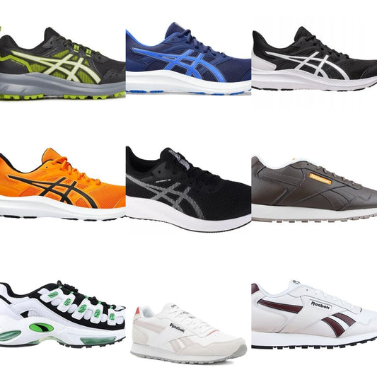 Men's Sports Shoes - Champion, Asics, Puma cover