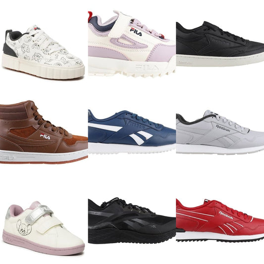 Kids' Sports Shoes - Lasocki Young, Champion, Reebok cover