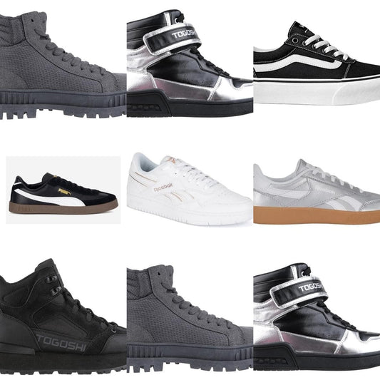 Women's Sports Shoes - Togoshi, Vans, Reebok cover
