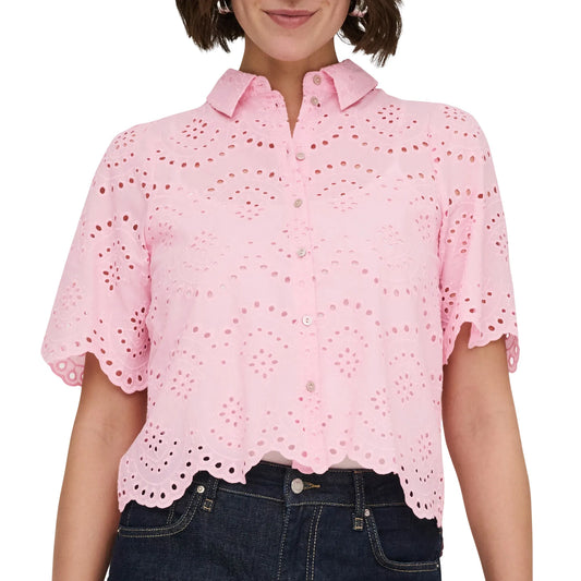 Only Valais SS Blouse (15351106-PINKLADY) Women