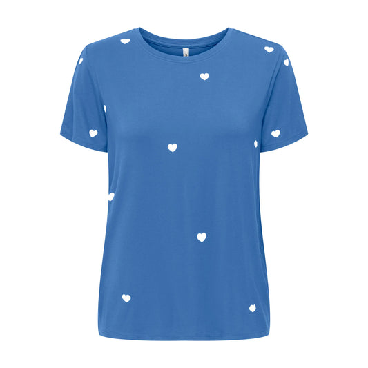 Only Karli Heart Shirt (15353014-REGATTA) Women