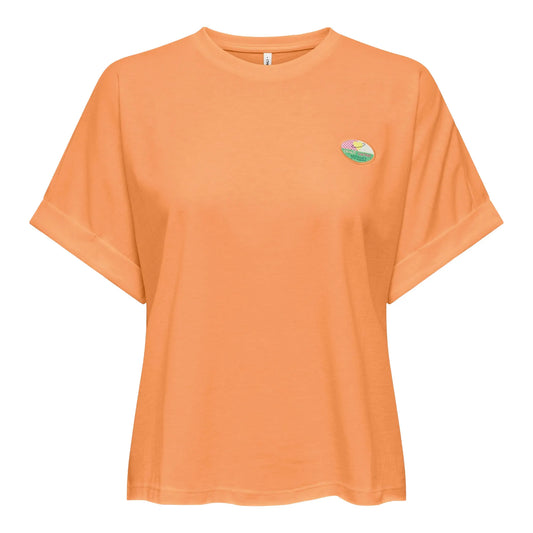 Only Minna T-shirt (15378313-MOCKORANGE) Women