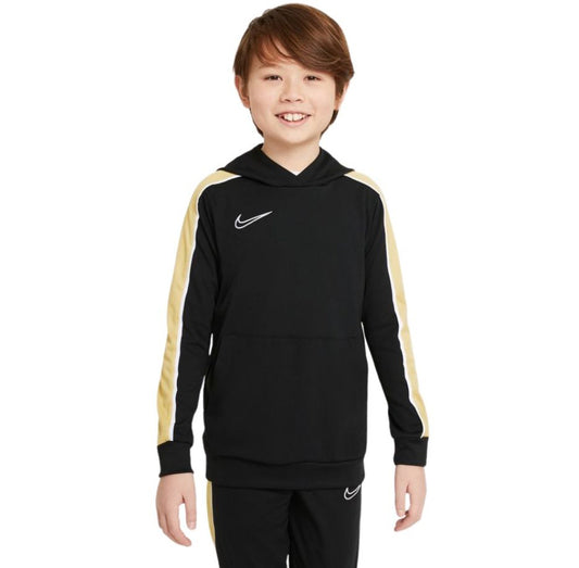 Nike NK Dry Academy Hoodie Po FP JB ' Sweatshirt Black and Gold CZ0970 011 Kids