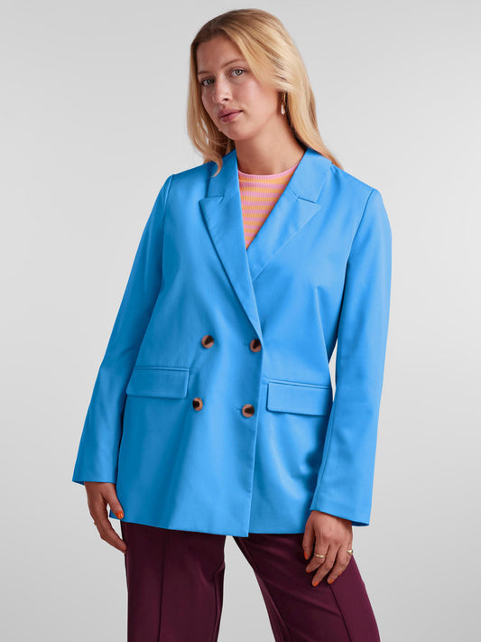 Pieces Oversized Blazer Thelma Blue (17133382-3532135) Women