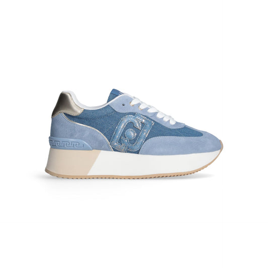 DREAMY 02 - SNEAKER COW SUEDE/DENIM Women